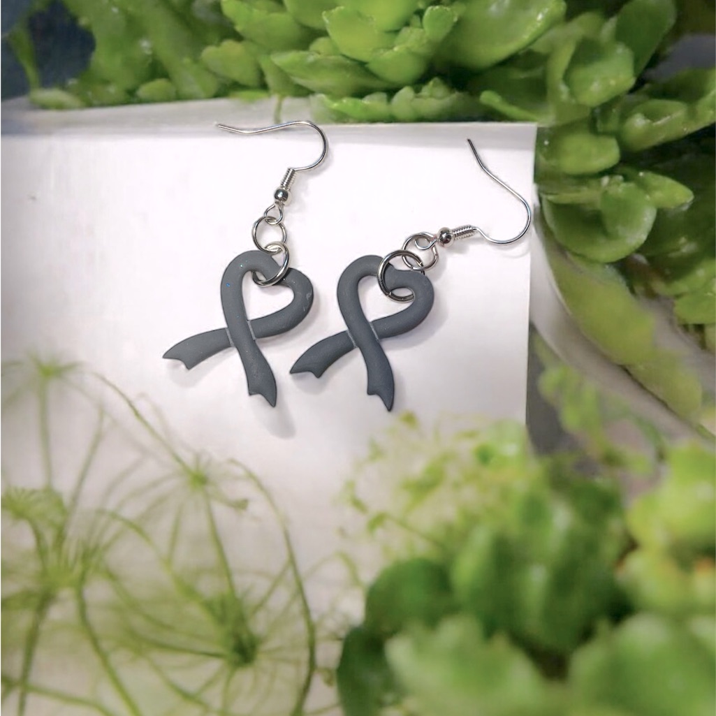 Small Brain Cancer Earrings
